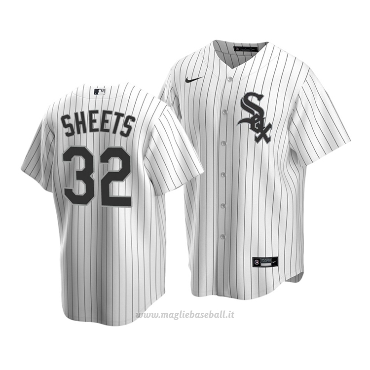 Maglia Baseball Uomo Chicago White Sox Gavin Sheets Replica Bianco